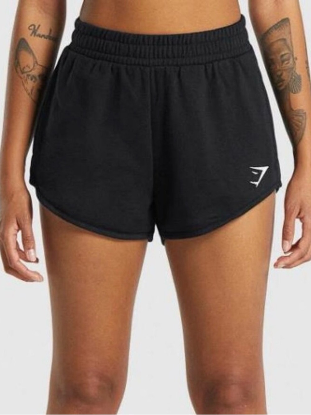 Gymshark Black Women's Training Sweat Shorts